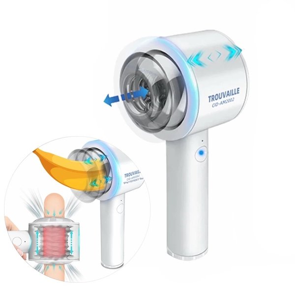 Máy thủ dâm tự động rung thụt, xoáy Trouvaille CID-AM2002 có đế gắn tường siêu xịn