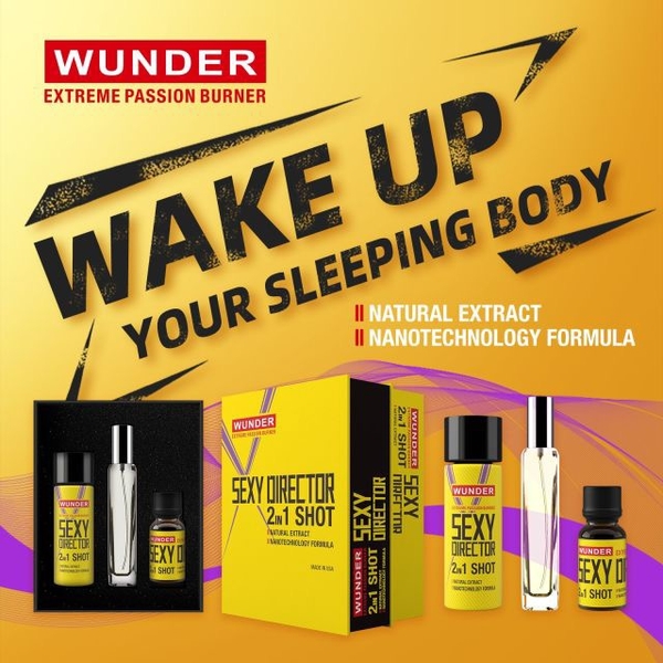 Popper mạnh Wunder Sexy Director 40ml tặng kèm nước hoa