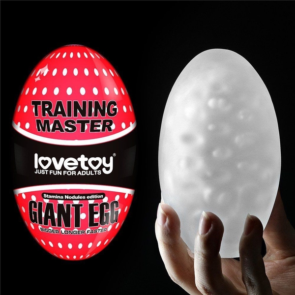 Trứng gà thủ dâm Lovetoy - Giant Egg Stamina Nodules Edition