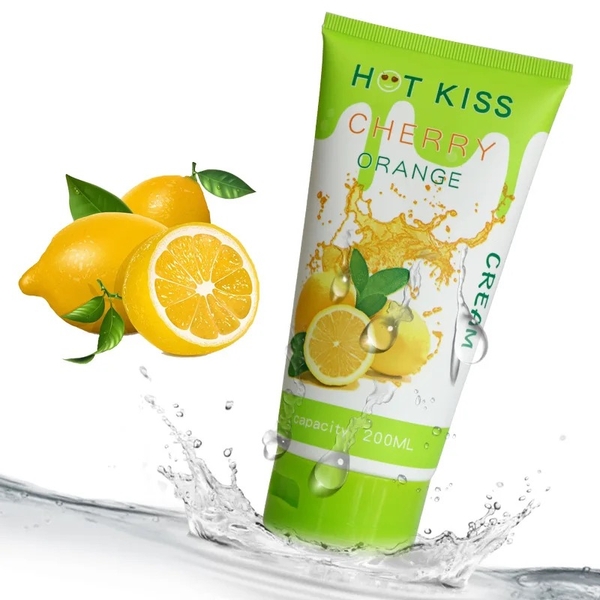 Gel bôi trơn hương chanh Hot Kiss 200ml