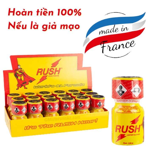 Popper Anh - Pháp - Super Rush Yellow 10ml