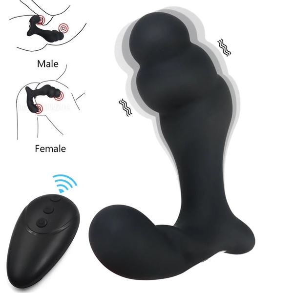 King Of Fried Black Court Prostate Massager - Kích thích tuyến tiền liệt