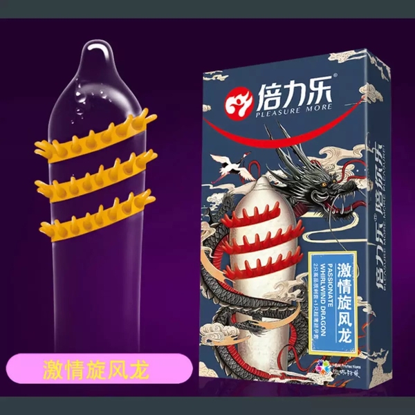 Bao cao su gai chất lượng tăng cường cảm giác khi quan hệ