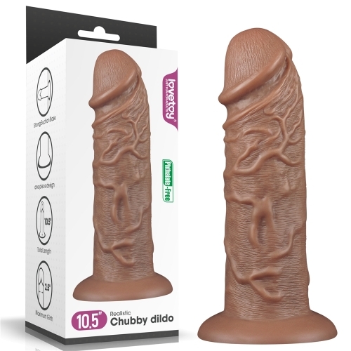 10.5'' Realistic Chubby Dildo 27cm x 6.3cm hàng chính hãng Lovetoy