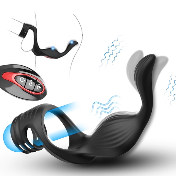 Plug rung massage kết hợp vòng khóa Asuka thế hệ 2