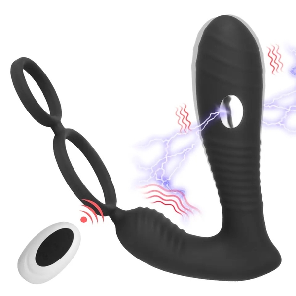 Butt Plug rung sốc điện cực khoái cho hậu môn