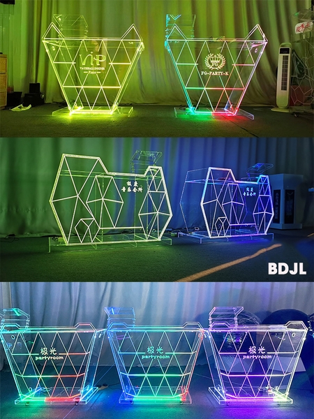 Bục DJ đèn led BDJL