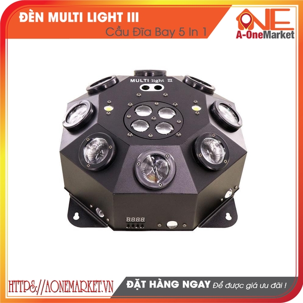 ĐÈN MULTI LIGHT III Cầu Đĩa Bay 5 Trong 1