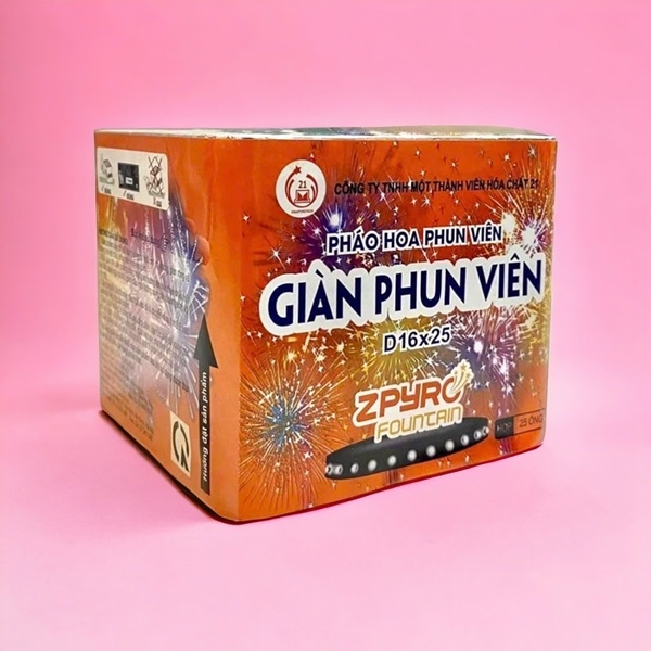 Giàn phun viên 25 ống (D16x25) - Mới nhất đón tết 2026