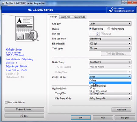 Hướng dẫn sử dụng máy in Brother HL-2366dw