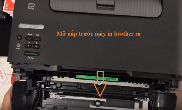 reset Drum máy in Brother 2366dw