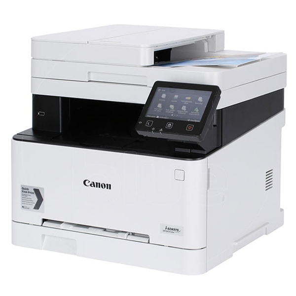 màn hình LCD của máy in màu đa năng Canon 643cdw