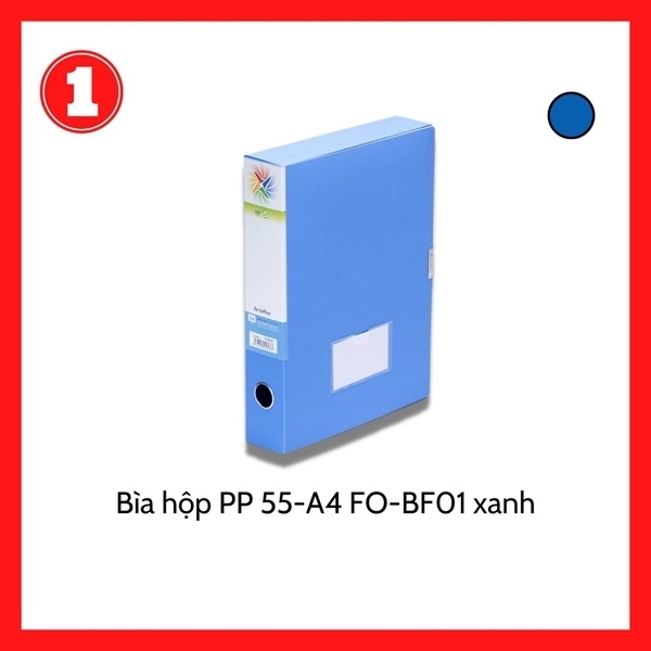 Bìa Hộp Văn Phòng Thiên Long BF-01 A4-55