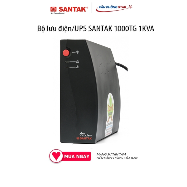 Bộ lưu điện UPS Santak 1000VA/600W - TG 1000