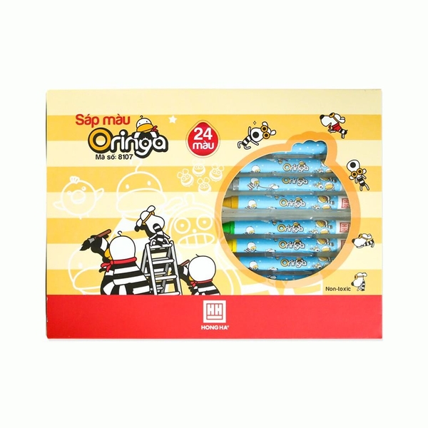 Sáp màu Oringa 24 màu