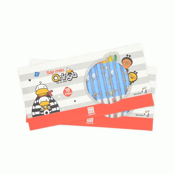 Sáp màu Oringa 18 màu