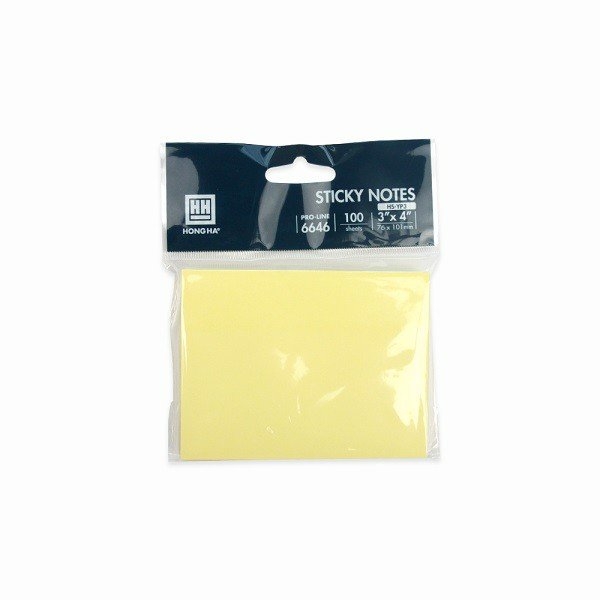 Giấy ghi chú Hồng Hà Proline 3x4
