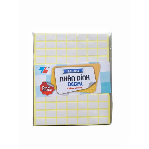 Nhãn dính decal SAL-005