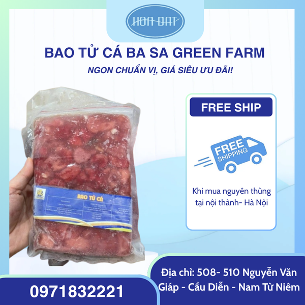 𝐁𝐚𝐨 𝐭𝐮̛̉ 𝐜𝐚́ 𝐁𝐚𝐬𝐚 𝐆𝐫𝐞𝐞𝐧 𝐟𝐚𝐫𝐦 𝐤𝐡𝐚𝐲 𝟓𝟎𝟎𝐠𝐫