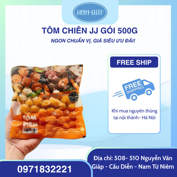Tôm viên JJ  gói 500g 160v
