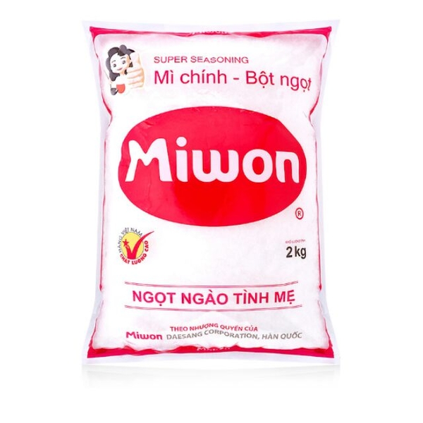 Mì chính Miwon size M 2kg * 8 túi