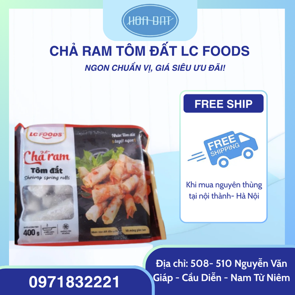 𝐂𝐡𝐚̉ 𝐫𝐚𝐦 𝐓𝐨̂𝐦 đ𝐚̂́𝐭 𝐋𝐂 𝐅𝐨𝐨𝐝𝐬 𝟒𝟎𝟎𝐠𝐫
