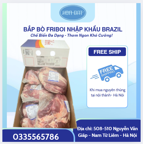 BẮP BÒ FRIBOI NHẬP KHẨU BRAZIL