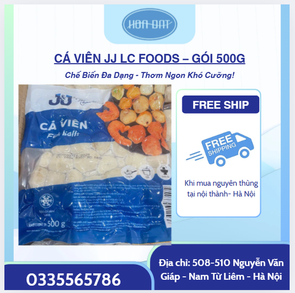 CÁ VIÊN JJ – GÓI 500G