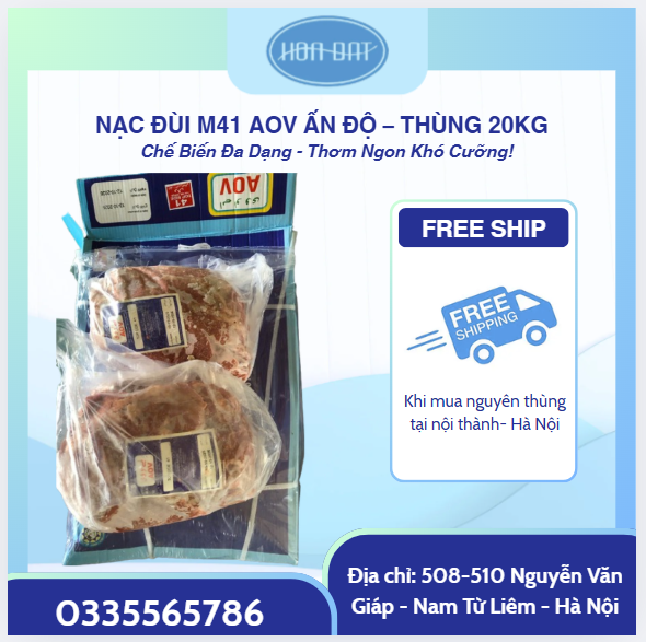 NẠC ĐÙI M41 AOV ẤN ĐỘ – THÙNG 20KG