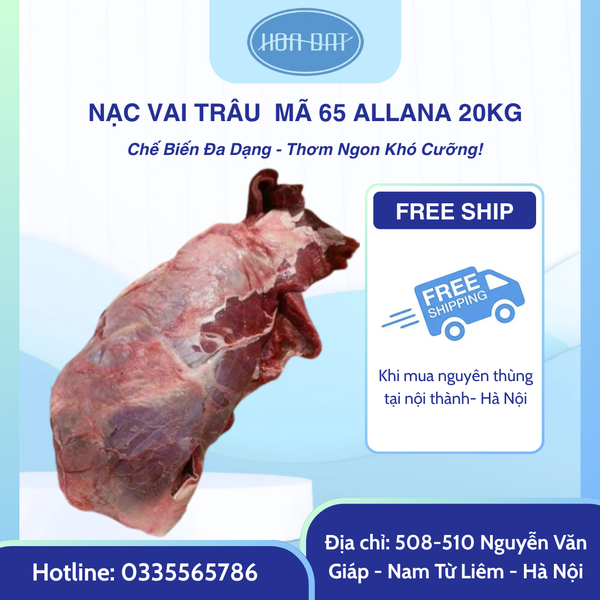 Nạc vai mã 65 Allana 20kg