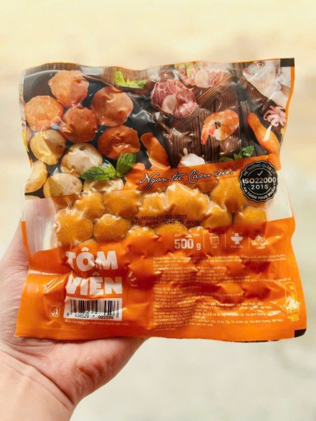 Tôm viên JJ  gói 500g 160v