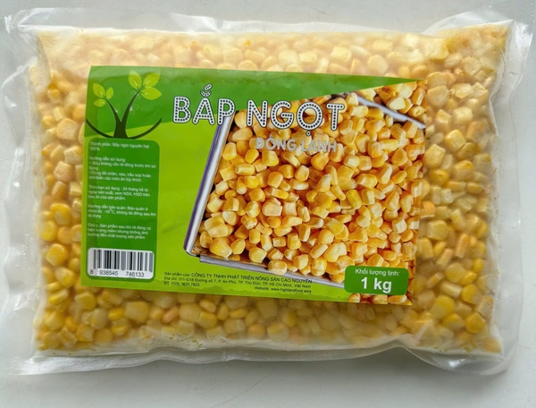 Ngô ngọt nguyên hạt Việt Nam gói 1kg