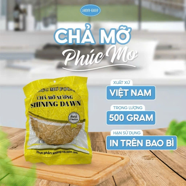 Chả mỡ nướng gói 500g