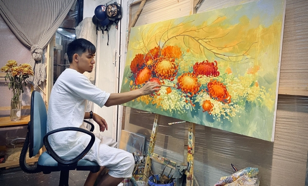 Kỹ Thuật Tạo Chất Trong Tranh Sơn Dầu Tranh Sơn Dầu Cao Cấp Lân Vũ (Lanvu  Gallery)