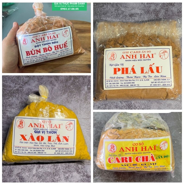 Bột gia vị Anh Hai 500gr