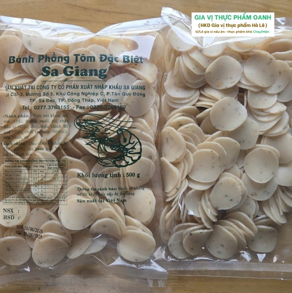 BÁNH PHỒNG ĐẶC BIỆT Sa Giang (500g)