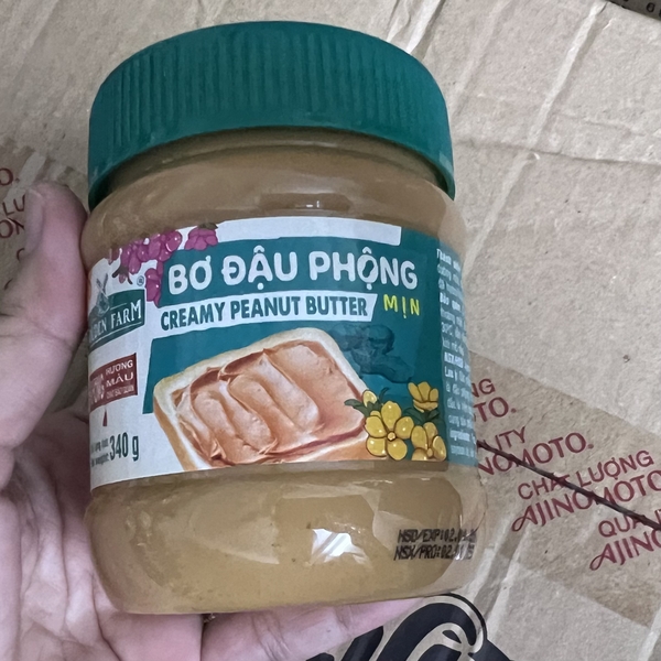 Bơ Đậu Phộng Mịn - Golden Farm (340 g)