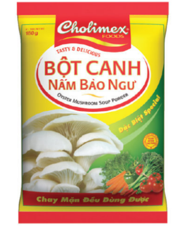 (Thùng 50) Bột canh nấm bào ngư 180g-Cholimex