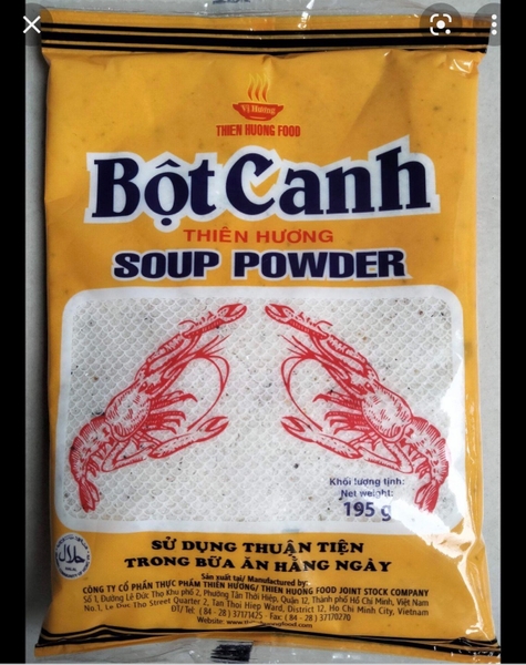 (Thùng 50) Bột canh Thiên Hương (195gr)