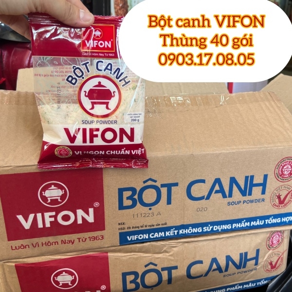 (Thùng 40) Bột canh Vifon 200gr