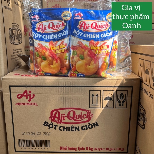 (Thùng 60) Bột chiên giòn Aji Quick 150gr