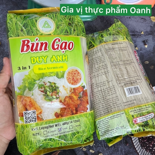 Bún gạo (400g)-DUY ANH