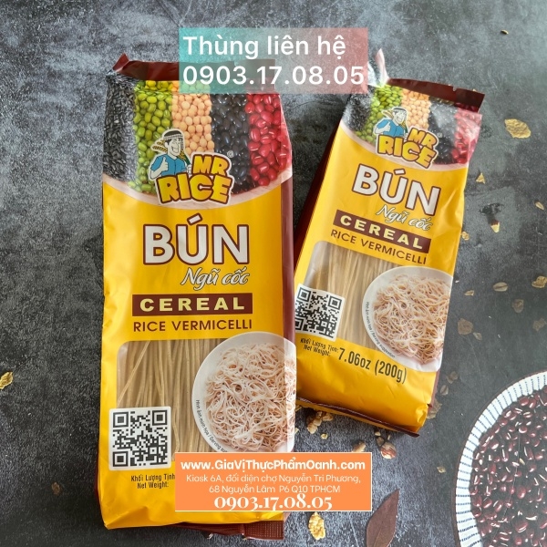 (Thùng 50) Bún ngũ cốc (200g)-MR RICE