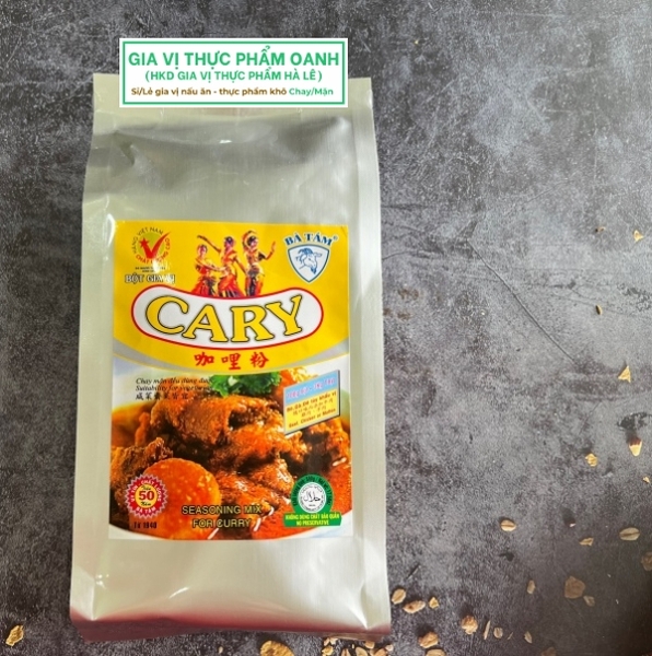 Bột cà ry Bà Tám bao bạc XK (KG)