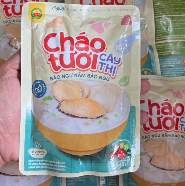 Cháo tươi Cây Thị bào ngư nấm bào ngư (240gr)