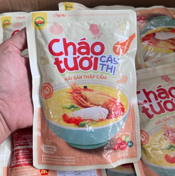 Cháo tươi Cây Thị hải sản thập cẩm (240gr)