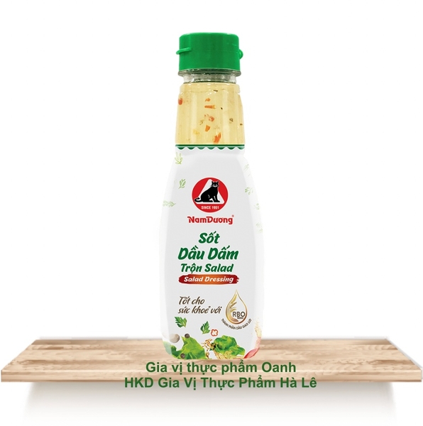(Thùng 24) Sốt dầu dấm trộn salad Nam Dương 250g