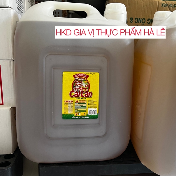 Dầu ăn Cai Lan Cans 25kg