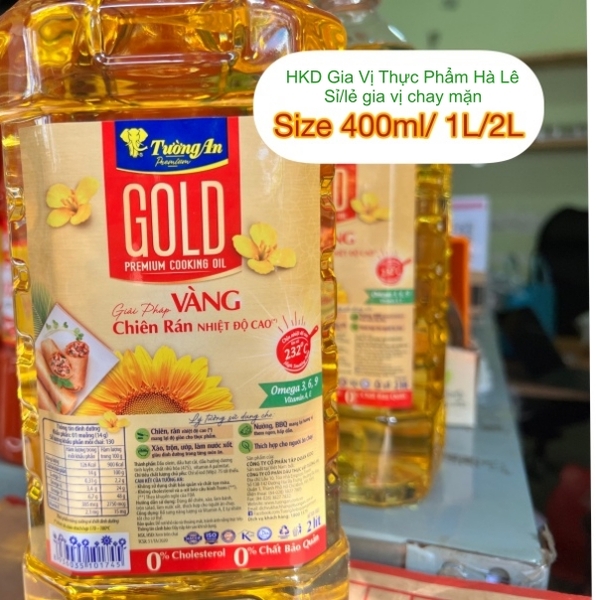 (Thùng 6) Dầu GOLD Tường An (2L)