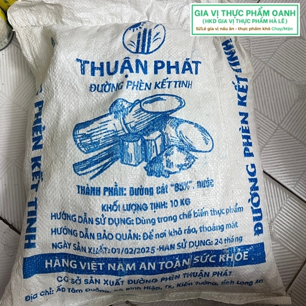 Đường phèn hạt to (10kg)